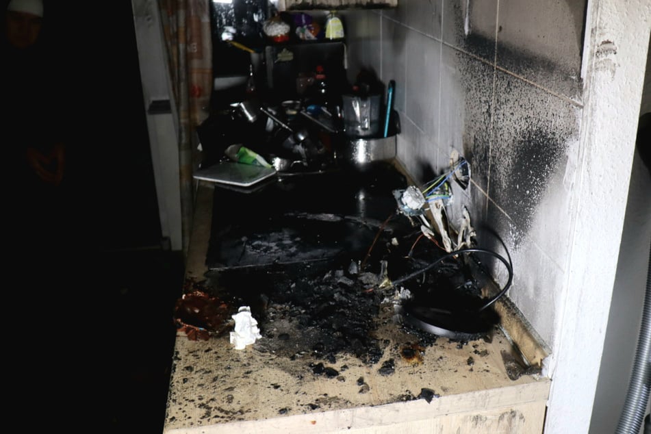 Durch den Küchenbrand entstand Schaden von rund 13.000 Euro.