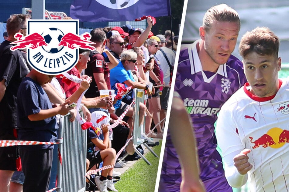 Zwei Ex-Dynamos pennen! RB Leipzig siegt vor ausgewählten Zuschauern erstmals gegen Drittligist