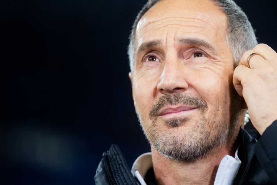 Das Foto aus dem Dezember 2019 zeigt Adi Hütter, den Trainer von Eintracht Frankfurt.