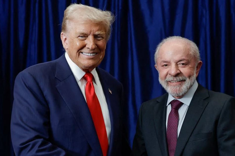 Trump (l.) and Lula had their first official meeting back in October.