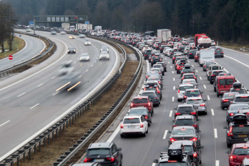 Der Verkehr wurde umgeleitet (Symbolfoto).