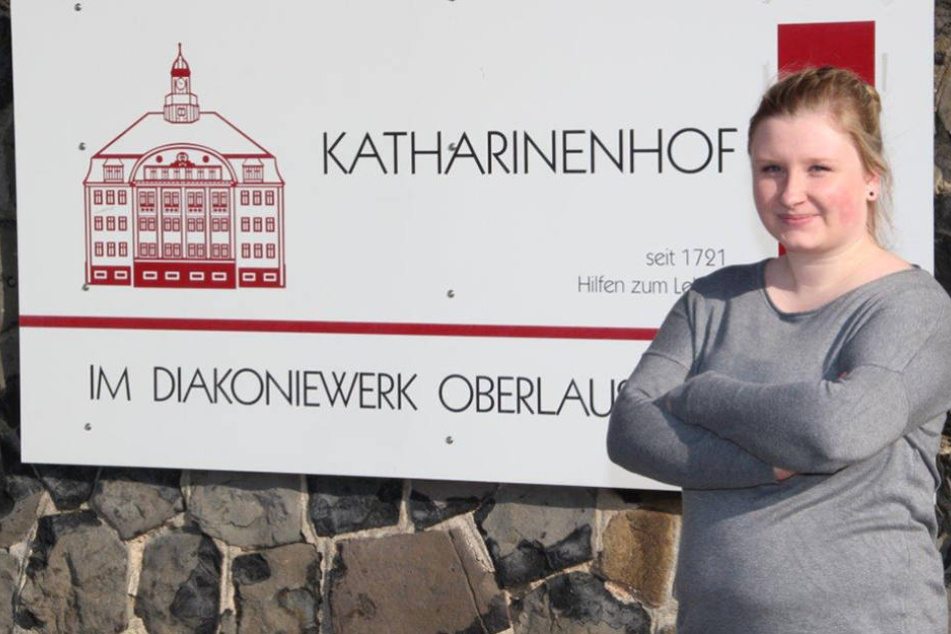 Im Katharinenhof in Großhennersdorf hat Julia Adler mehr Verständnis für Menschen mit Behinderung gewonnen.