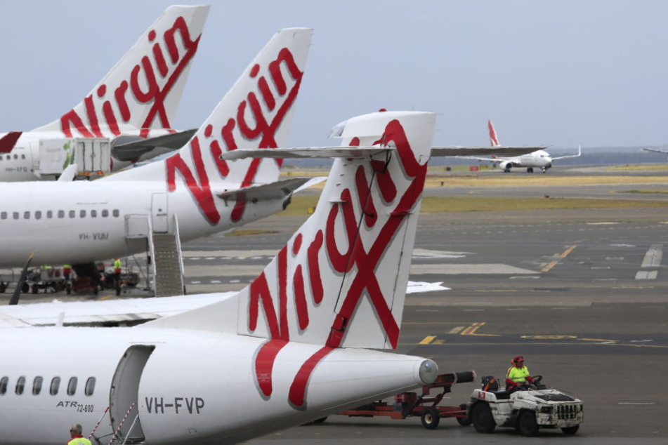 Auf einem Flug mit Virgin Airlines rastete die Frau aus.
