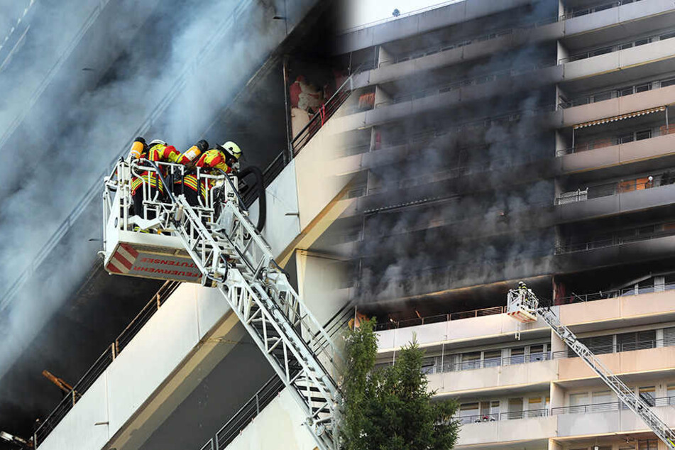 Bei dem verheerenden Wohnungsbrand kamen zwei Menschen ums Leben, elf sind verletzt.