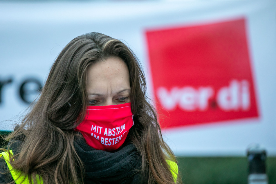 ver.di bläßt zum Warnstreik.