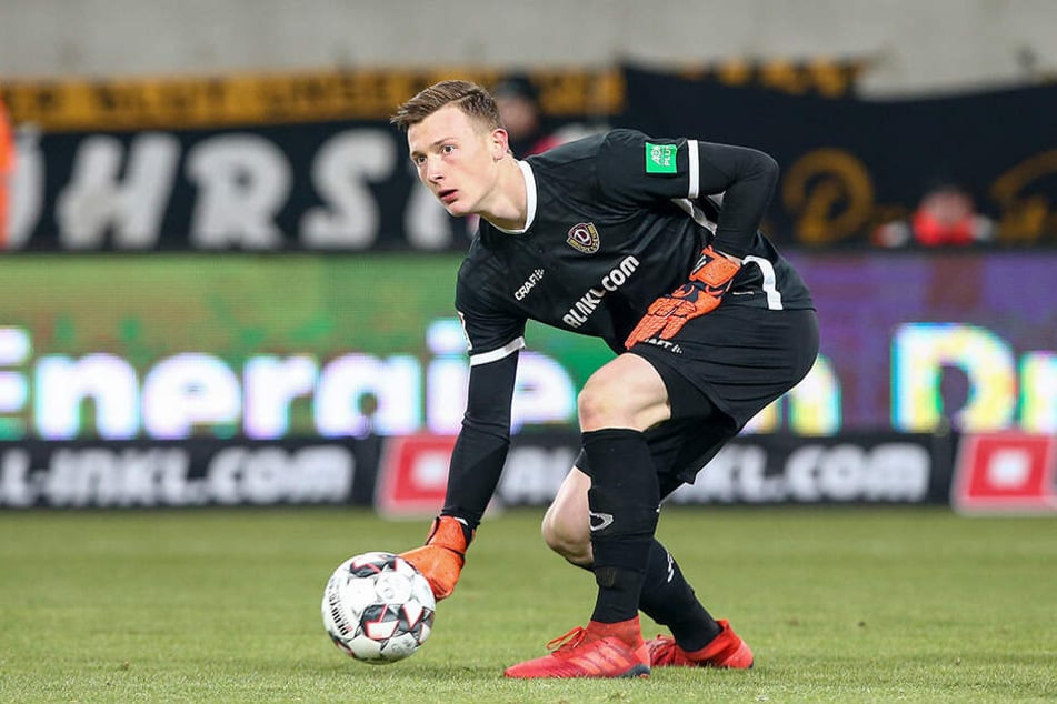 In den letzten beiden Begegnungen musste Dynamo-Keeper Markus Schubert fünf Mal hinter sich greifen.