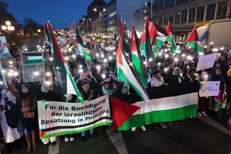 Auch in Nürnberg wurde am Samstag demonstriert.