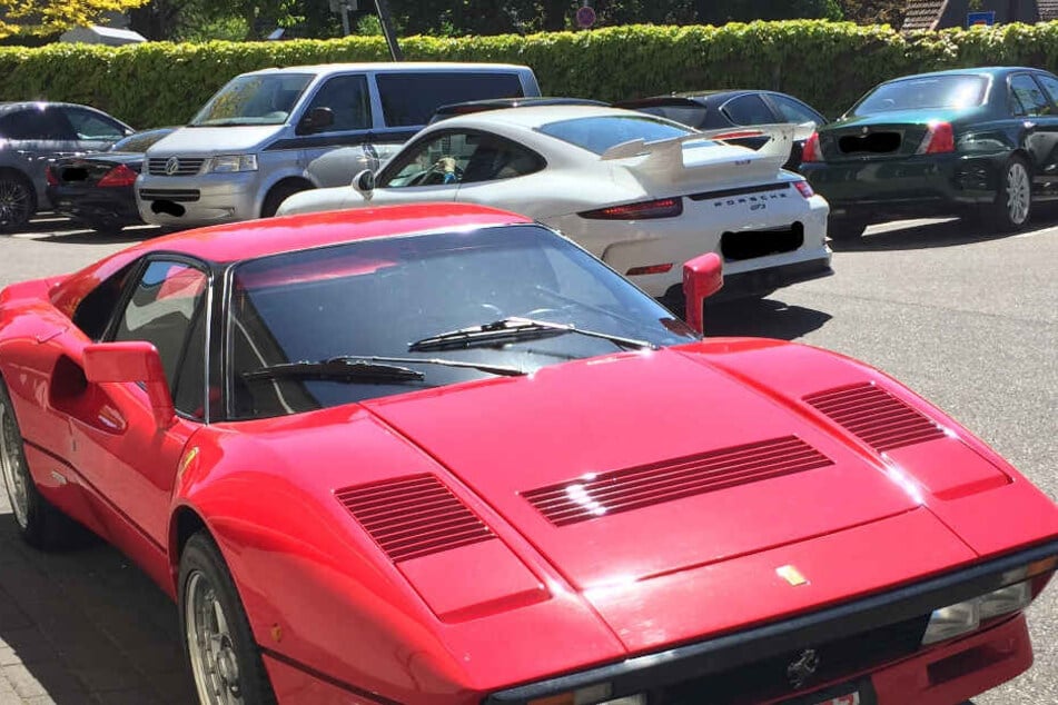Diesen seltenen Ferrari hatte der Franzose geklaut.