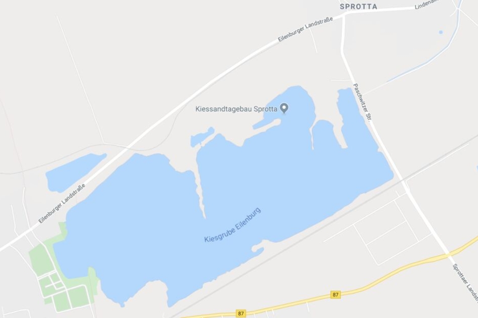 Der Unfall ereignete sich auf der Eilenburger Landstraße auf Höhe der Kiesgrube.