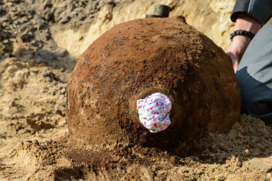 Sperrkreis aufgehoben: Weltkriegsbombe in Oranienburg planmäßig gesprengt