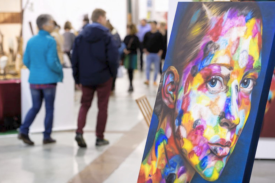 Es wird bunt: Die Messe ist ein wichtiger Termin für alle, die Kunst lieben.