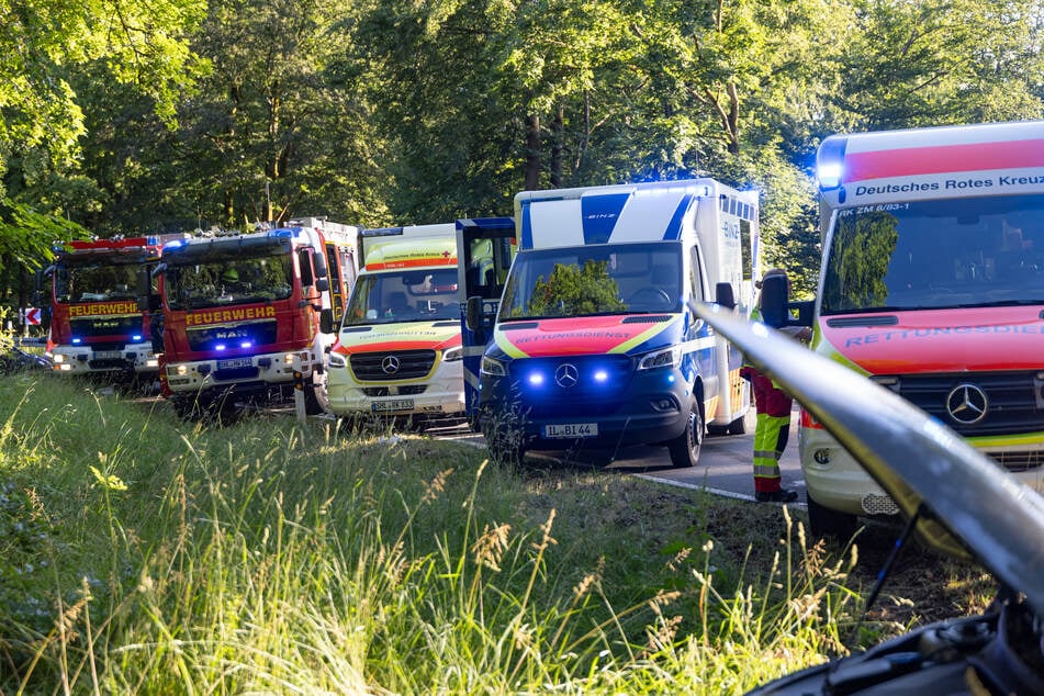 Zahlreiche Rettungskräfte waren vor Ort gewesen.