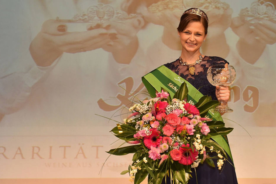 Friederike Wachtel wurde am 5. November 2016 zur 29. Sächsischen Weinkönigin im Zentralgasthof Weinböhla gewählt.