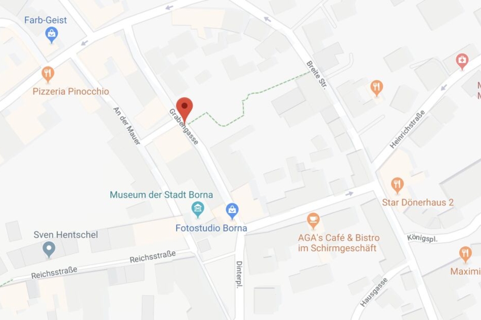 Das AfD-Bürgerbüro in Borna befindet sich in der Grabengasse.