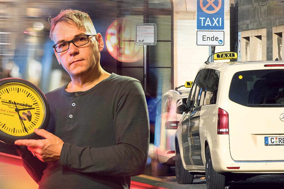 Fuchsbau-Betreiber Karsten Kluge (45) ärgert sich, dass seine Gäste nachts nur schwere in Taxi bekommen.