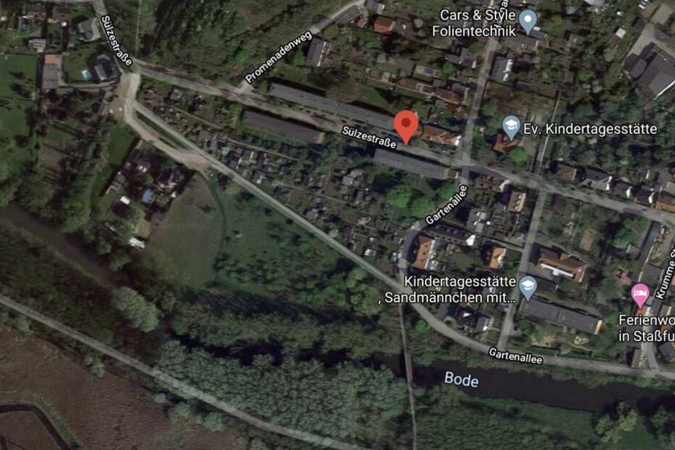 In der Sülzestraße in Staßfurt ereignete sich der Vorfall.