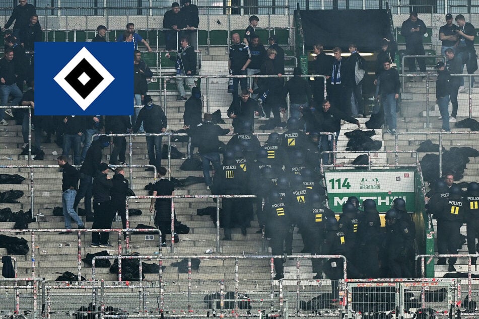 HSV-Blog: Darum stürmte die Polizei nach Abpfiff den HSV-Block