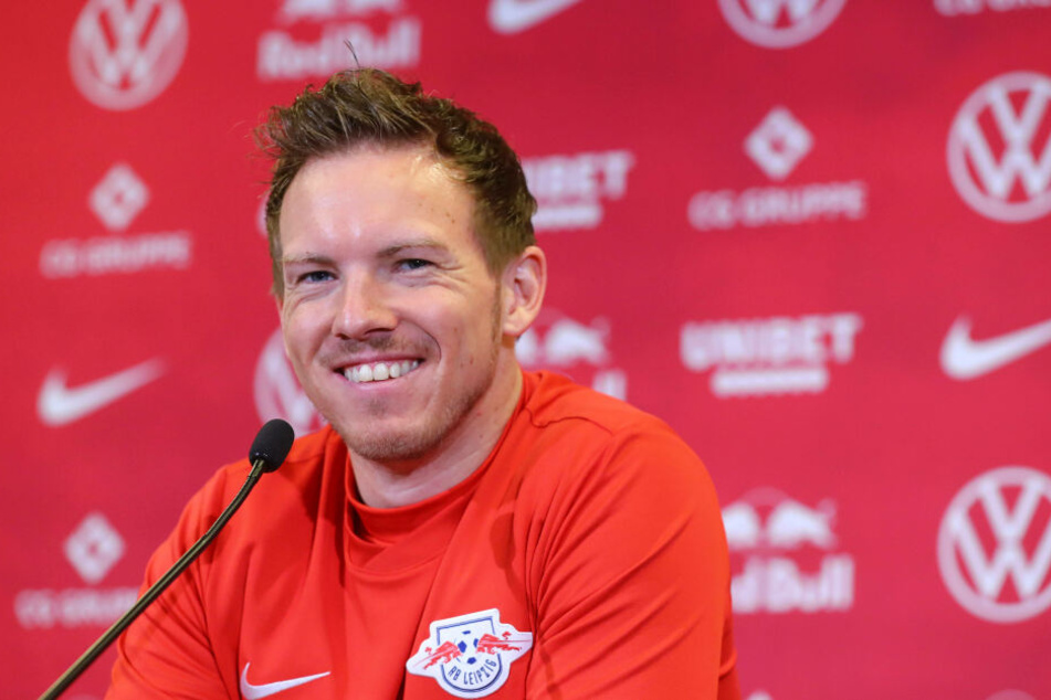 Noch hat er gut lachen: Trainer Julian Nagelsmann ist optimistisch.