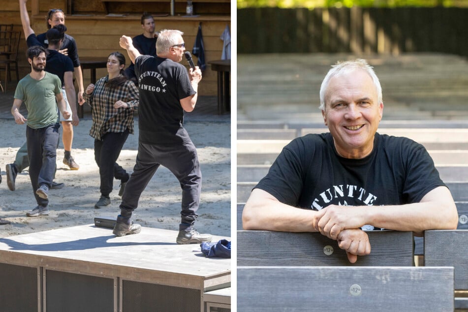 Dresden: Der Wilde Westen zurück auf der Felsenbühne: ER bringt den Stars um Old Shatterhand die Stunts bei