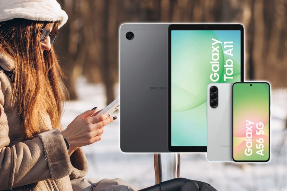 Samsung Galaxy A56 5G inklusive gratis Galaxy Tab A11 im günstigen Angebot