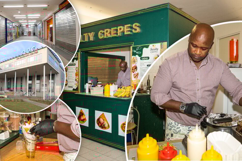 Dresden: Kaufland im ODC noch monatelang dicht! Crêpes-Mann trotzt leerem Einkaufscenter