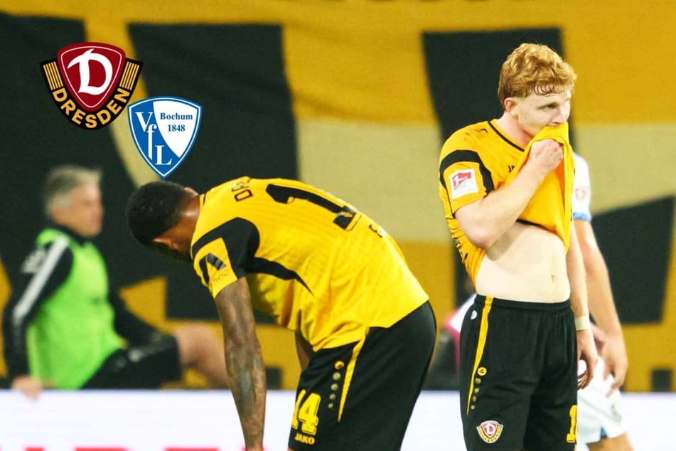 Pleite unter Flutlicht! Dynamo legt sich gegen Bochum selbst zwei Eier ins Nest - "ungewohnt unsauber"