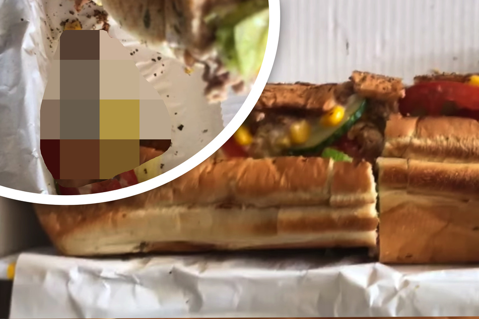 Bitte extra scharf: Frau ist entsetzt, als sie DAS in ihrem Subway-Sandwich entdeckt