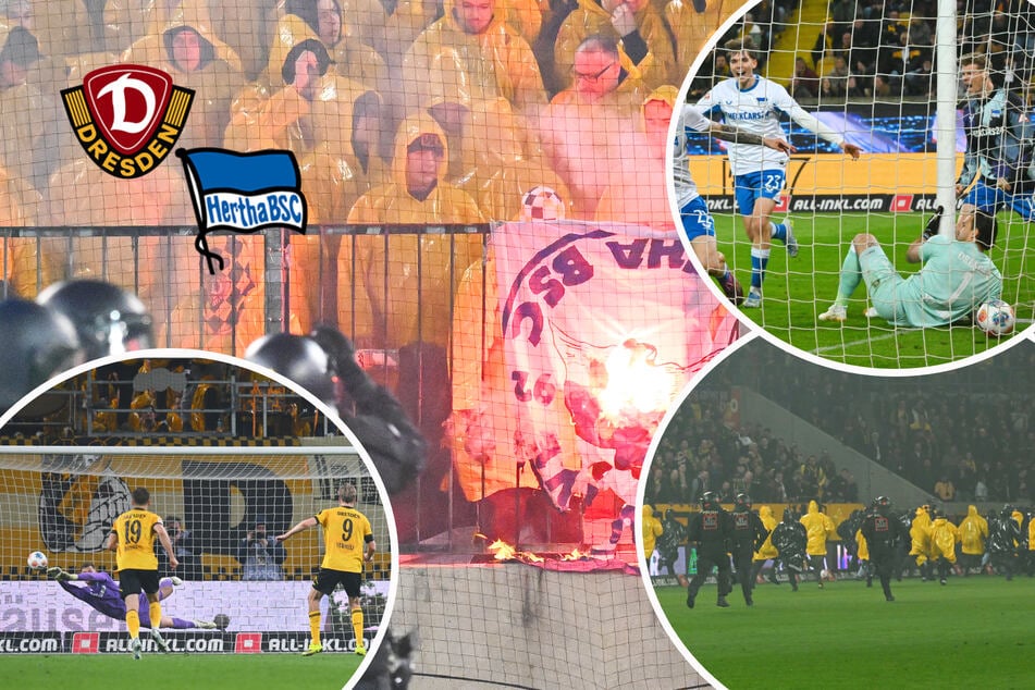 Niederlage auf allen Ebenen: Dynamo verliert Skandalspiel gegen Hertha BSC