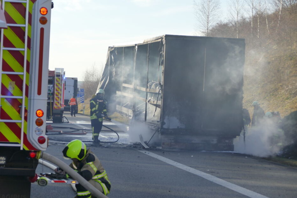 Die Feuerwehr konnte den Brand löschen.