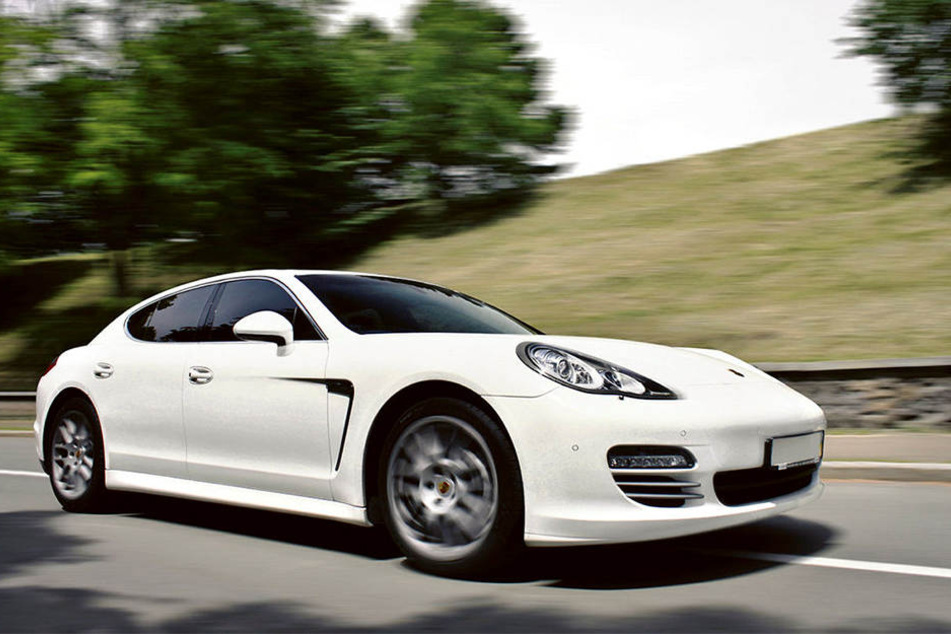 Ebenfalls ein Objekt der Begierde: Der Porsche Panamera.