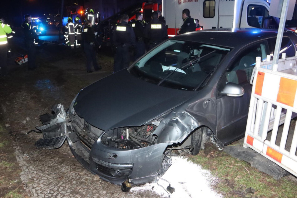 Der 24-jährige Fahrer blieb unverletzt.