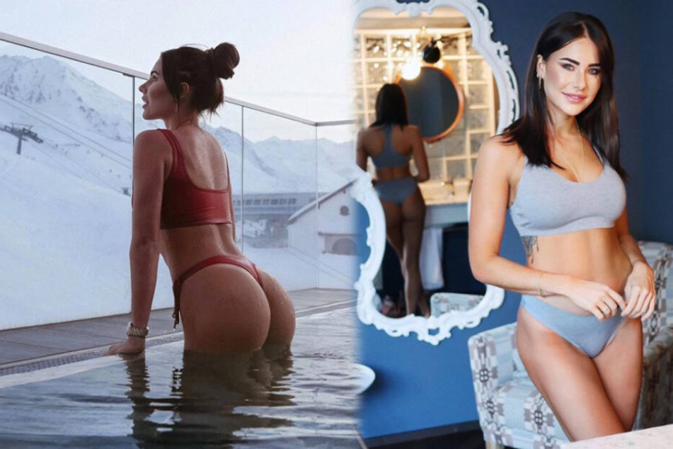 Anahita Rehbein wurde 2018 zur Miss Germany gewählt und zeigt auf Instagram gerne ihren tollen Körper. (Fotomontage)