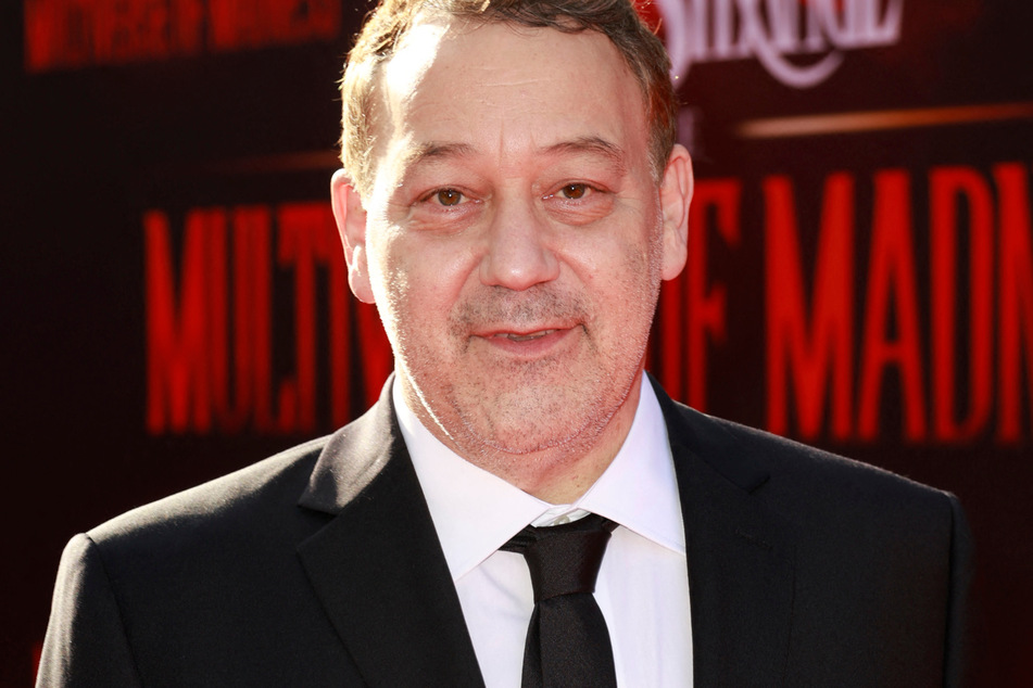 Director Sam Raimi pictured at the premiere of Doctor Strange in the Multiverse of Madness in May.