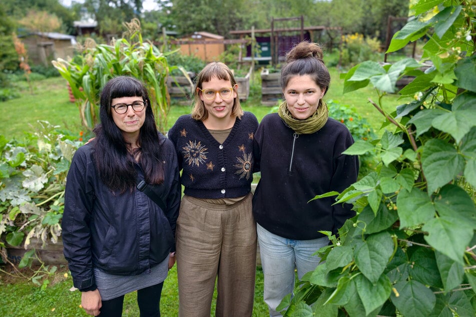 Sie betreuen das Projekt (v.l.): Nicole Rüsing (38), Maren Troschke (32) und Friederike Lenk (30).