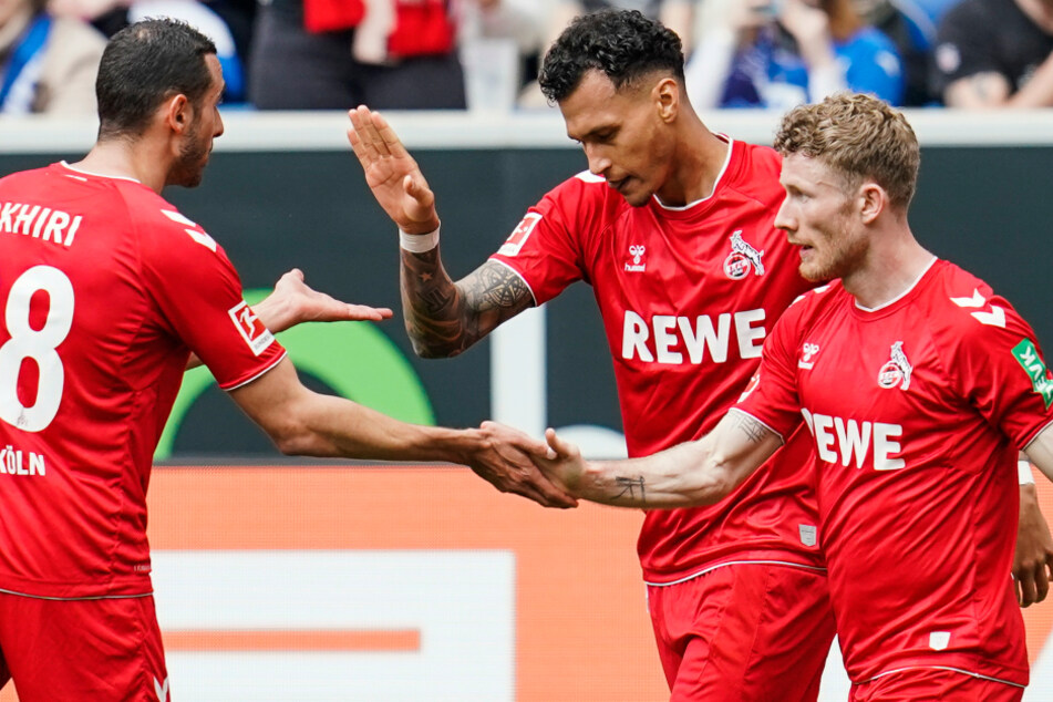 Florian Kainz (r.) und Davie Selke (M.) ebneten dem FC den Weg zum zweiten Auswärtsdreier in Folge.