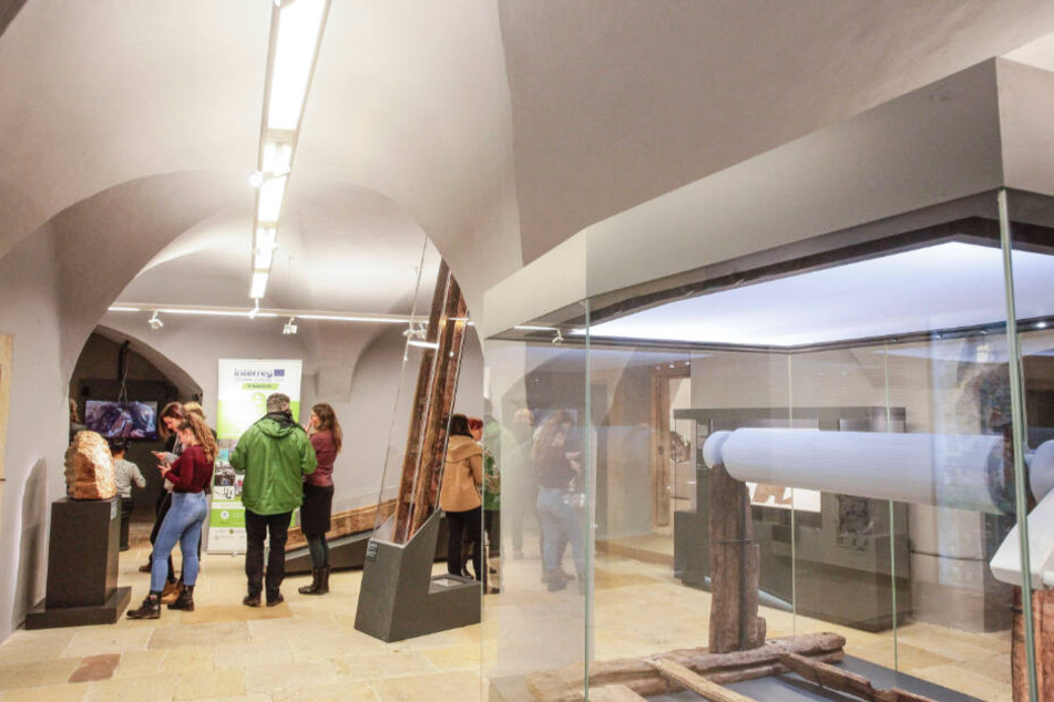Im Museum für mittelalterlichen Bergbau im Erzgebirge (MiBERZ) können Besucher 800 Jahre alte Ausstellungsstücke sehen.