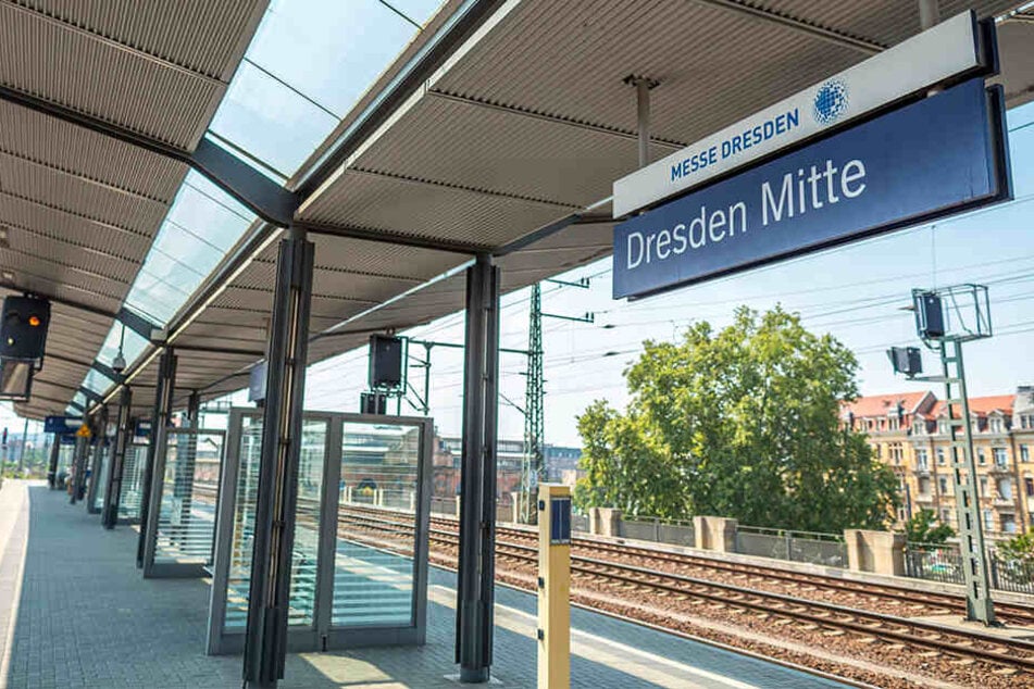Der Somalier rastete am Bahnhof in Dresden Mitte komplett aus.