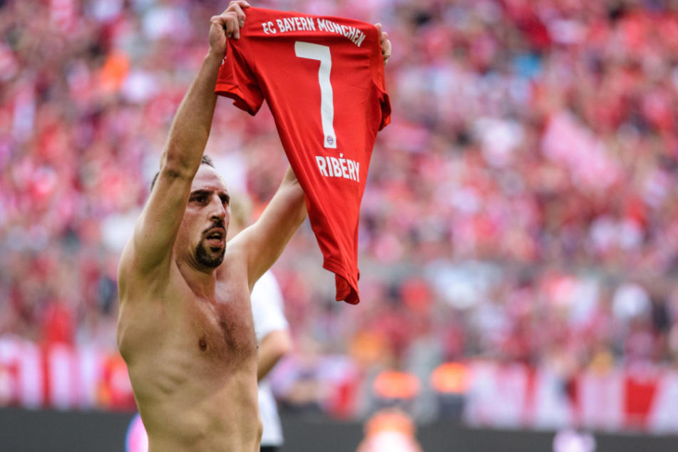 Legenden-Status: Die ikonische Nummer 7 von Franck Ribéry (38) wurde vom FC Bayern München in der Saison 2019/20 zu seinen Ehren nicht vergeben.