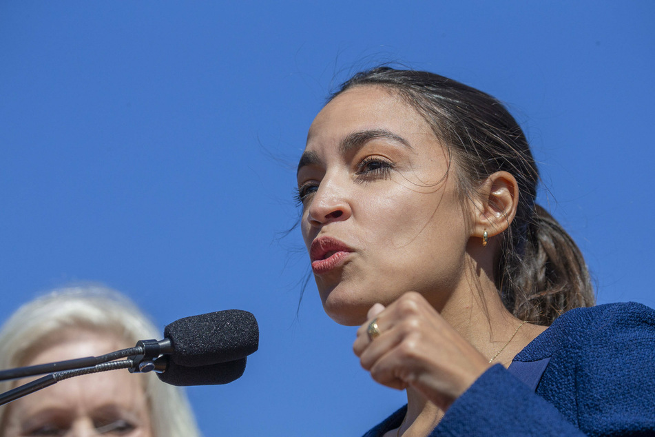 AOC was joined by other progressive members of the House Financial Services Committee in calling for Federal Reserve Chair Jerome Powell's replacement.