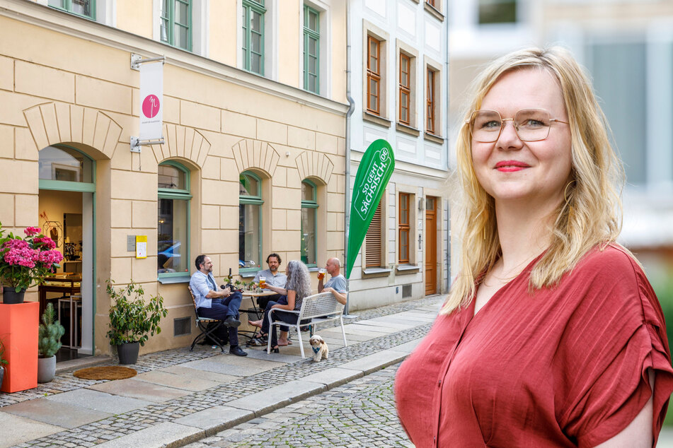 Sandra Coym (42), Inhaberin des "Ateliers für Einzelstücke" (Bildmontage).