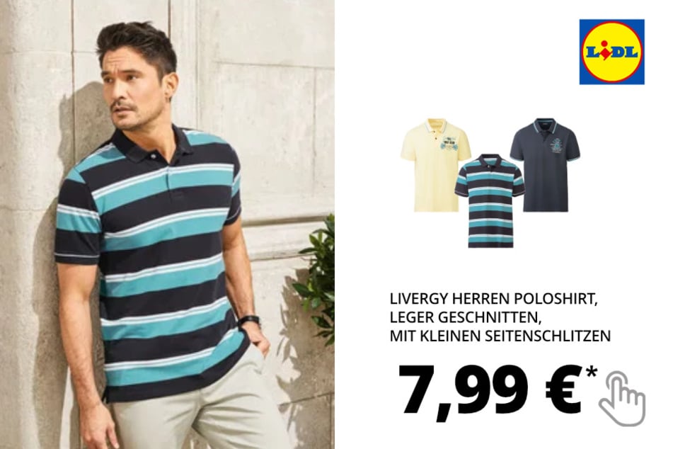 LIVERGY® Herren Poloshirt