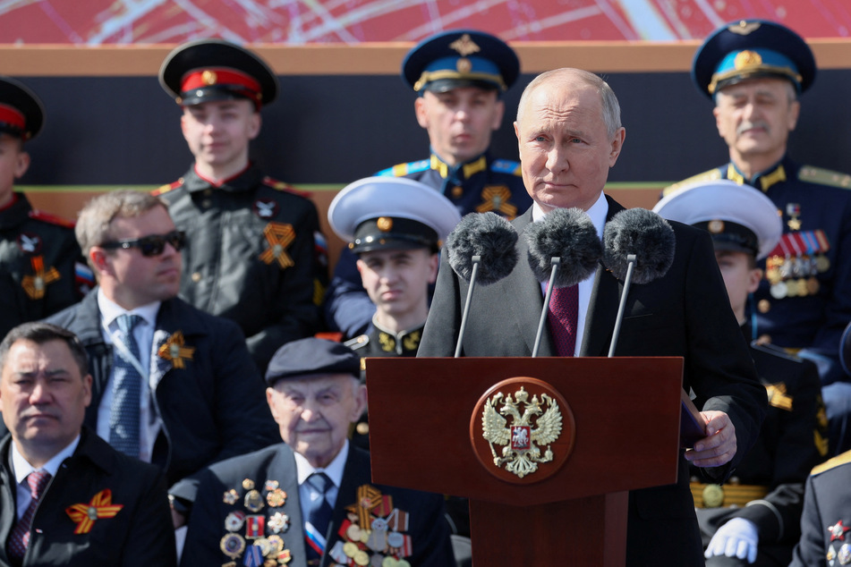 Russian President Vladimir Putin justified Russia spoke during the traditional military parade marking the 78th anniversary of the Soviet victory over Nazi Germany.
