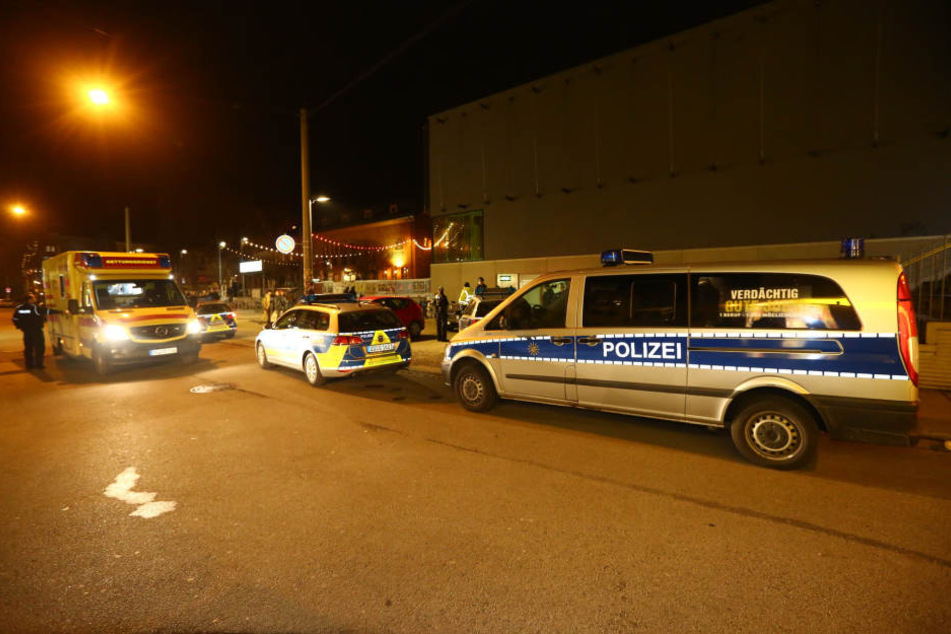 Die Polizei rückte mit einem Großaufgebot in die Neustadt aus.