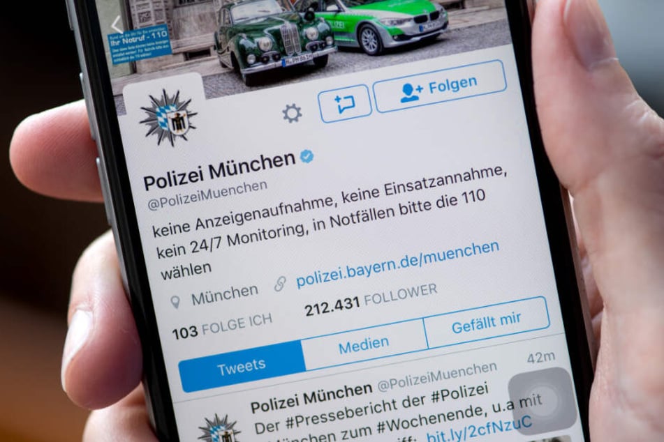 Die Polizei München bekam auf Twitter zahlreichen Nachrichten zu der Messerattacke am Hauptbahnhof. (Archivbild)