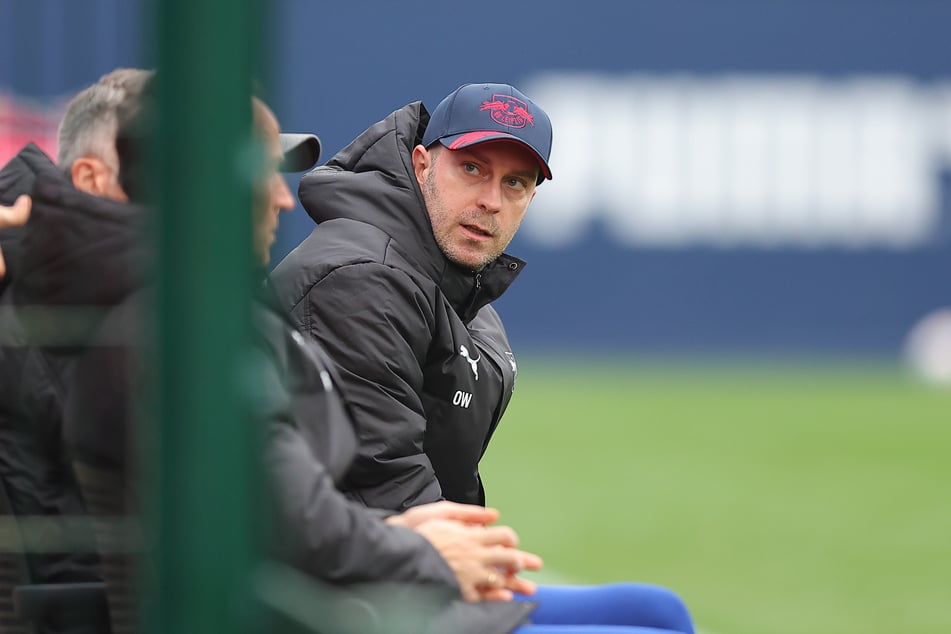 RB-Cheftrainer Ole Werner (37) will die beeindruckende Serie von 37 ungeschlagenen Spielen gegen Aufsteiger ausbauen.