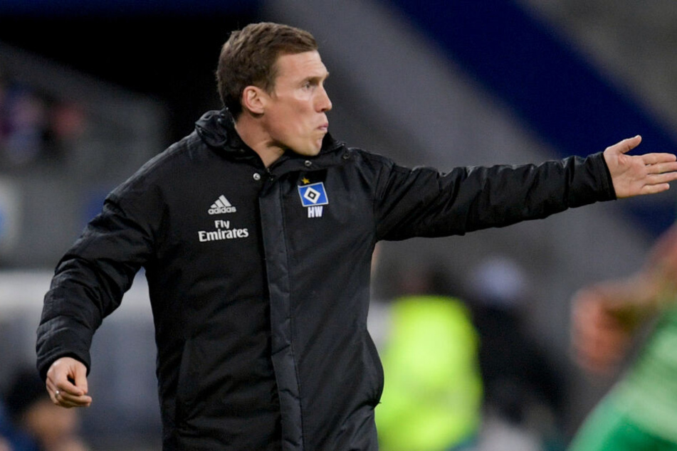 HSV-Trainer Hannes Wolf war mit der Leistung gegen Fürth sehr unzufrieden.