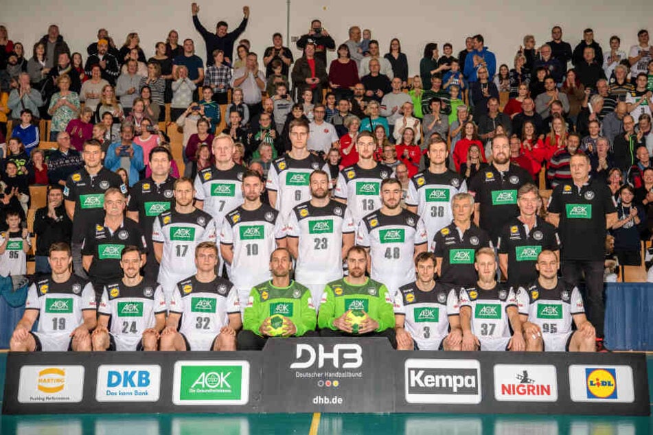 Die Jungs sollen es ab Donnerstag reißen: Die DHB-Auswahl für die WM im eigenen Land.