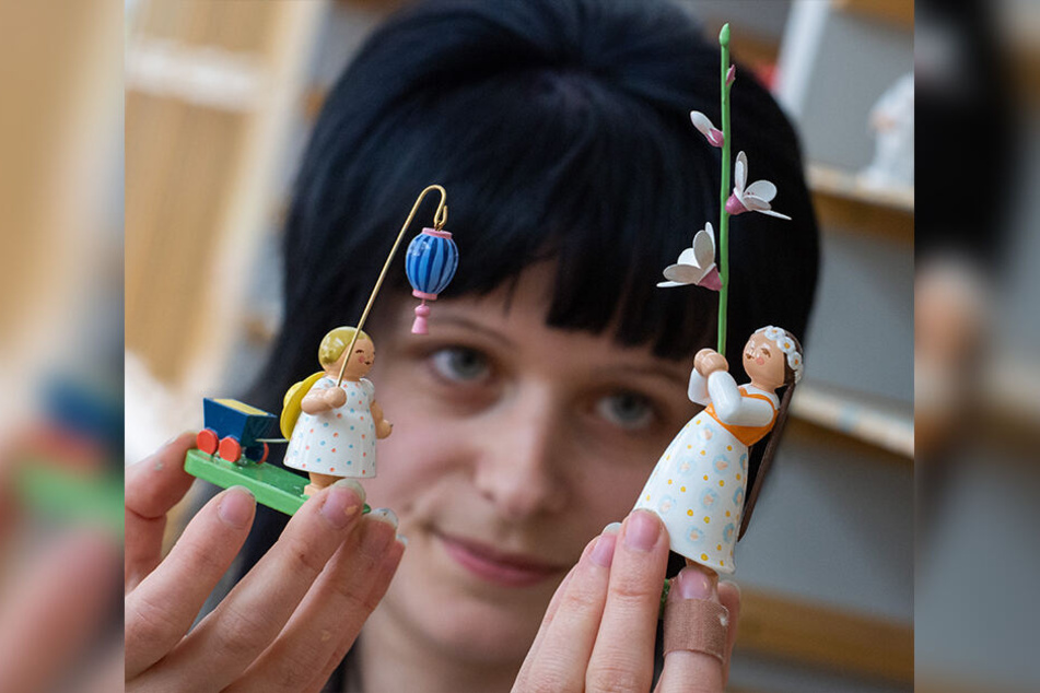 Elisa Pflug (27) tauscht am Sonntag Blumenkinder gegen Flugtickets.