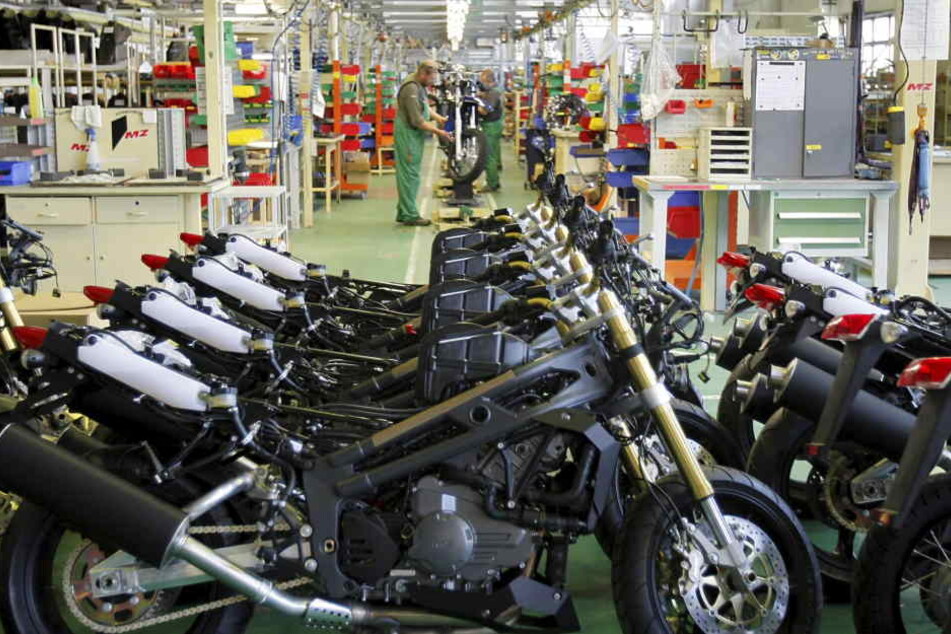 Das Motorenwerk Zschopau (MZ) gehörte zu den größten Motorradherstellern der Welt.