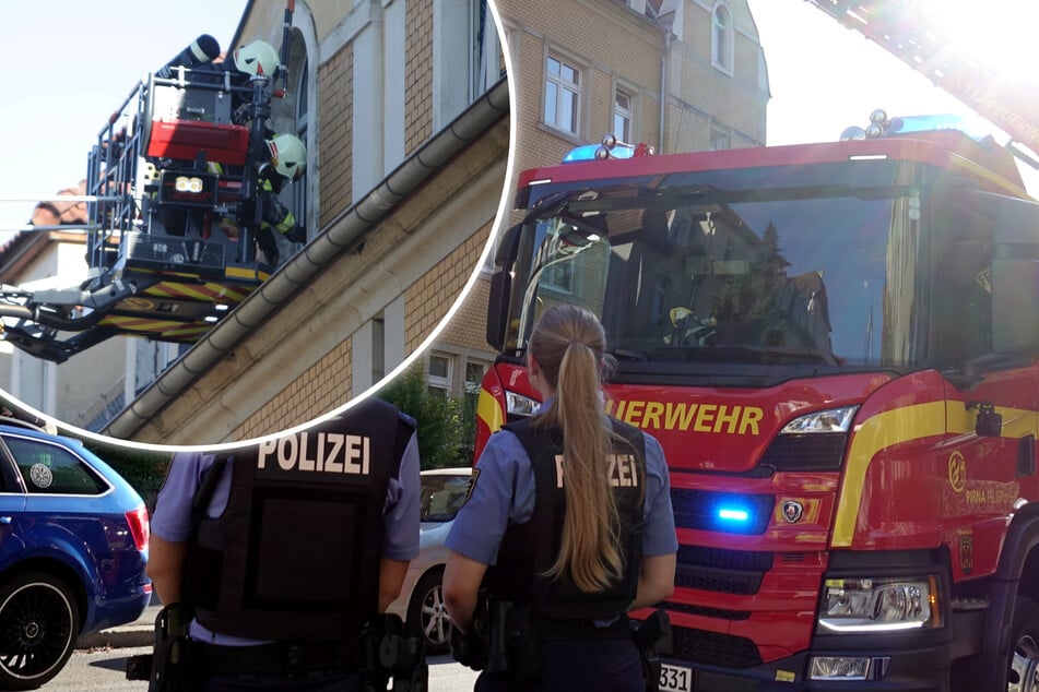 Essen war fertig - leider in der leeren Wohnung